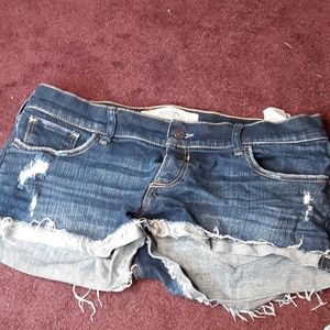 Dark wash Jean shorts
